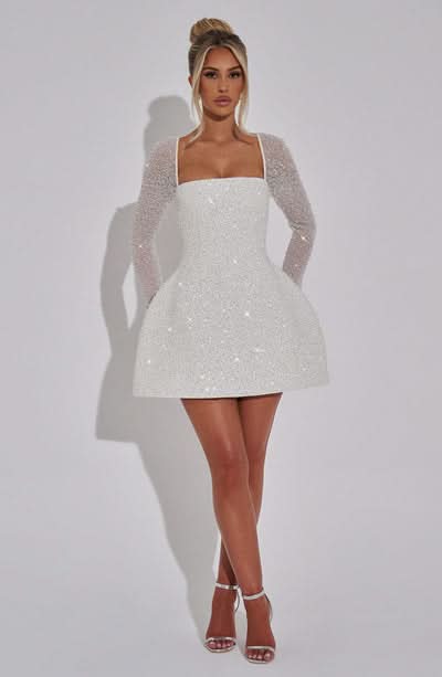 A Vintage Style Dress with Delicate Timeless Details