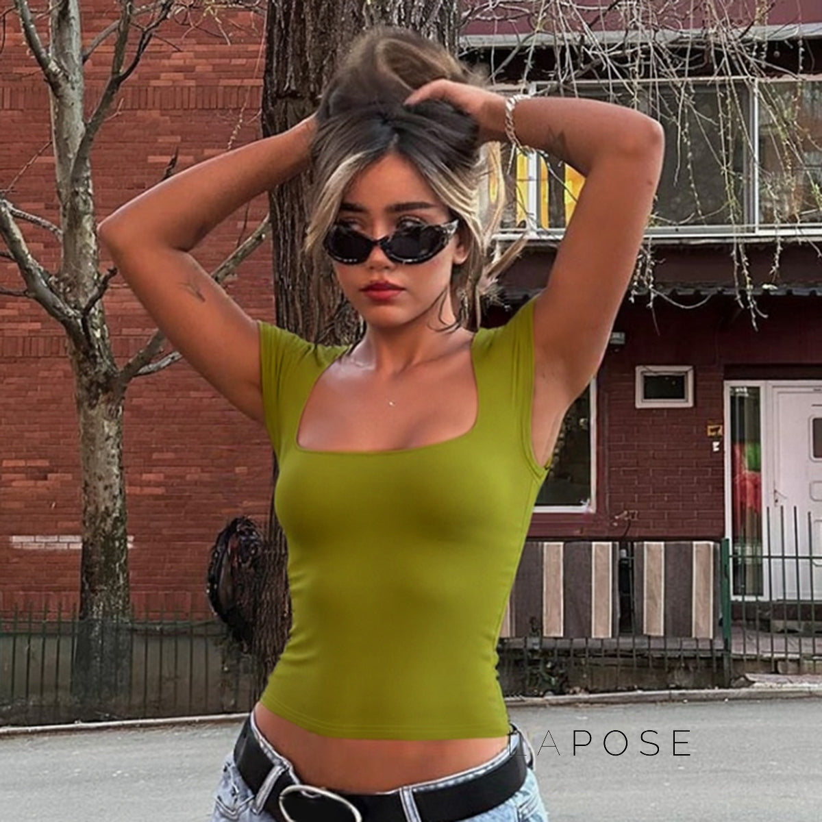 Gracefully Styled Top for Any Occasion