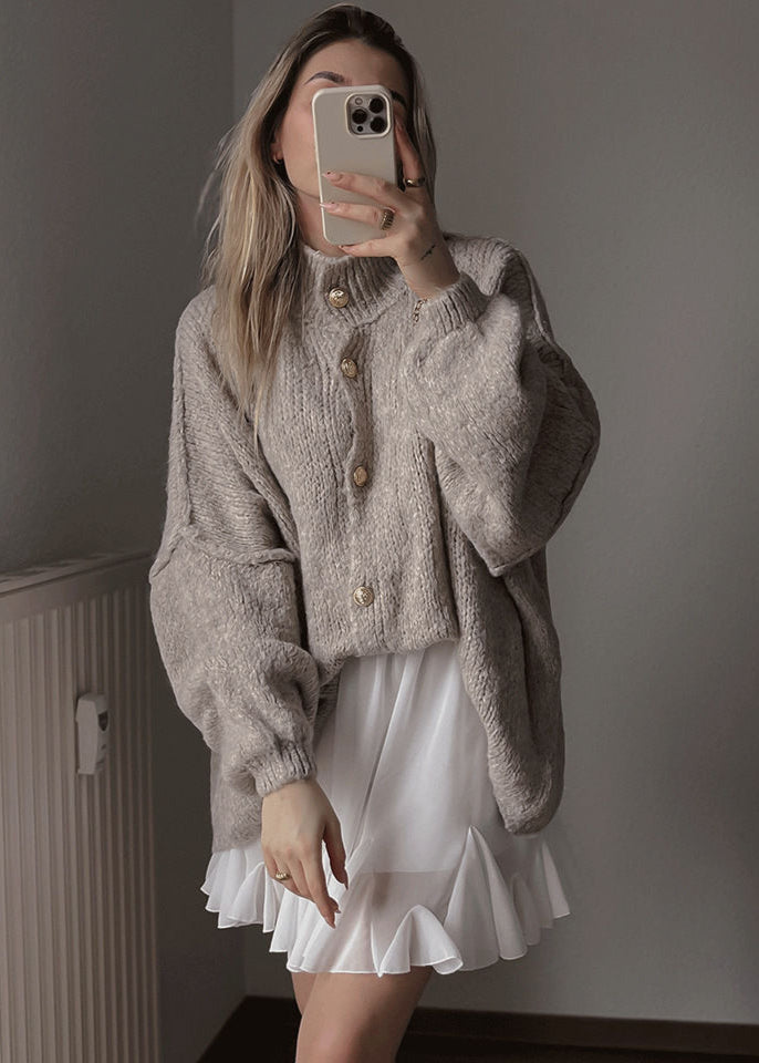 Classic Vintage Cardigan with a Flattering Fit