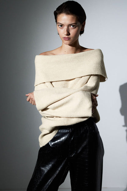 Beautifully Balanced Sweater with Timeless Character