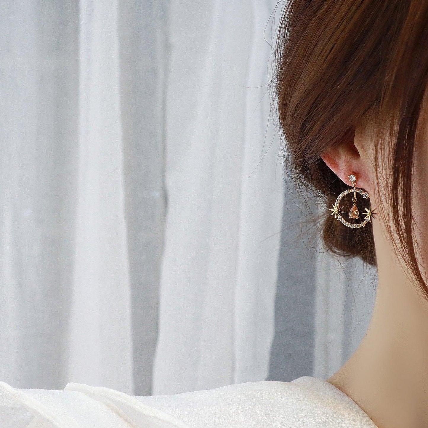 [sample ] Serafina Celestial Earrings