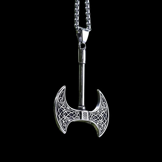 Celtic Knot Sailor Axe Pendant