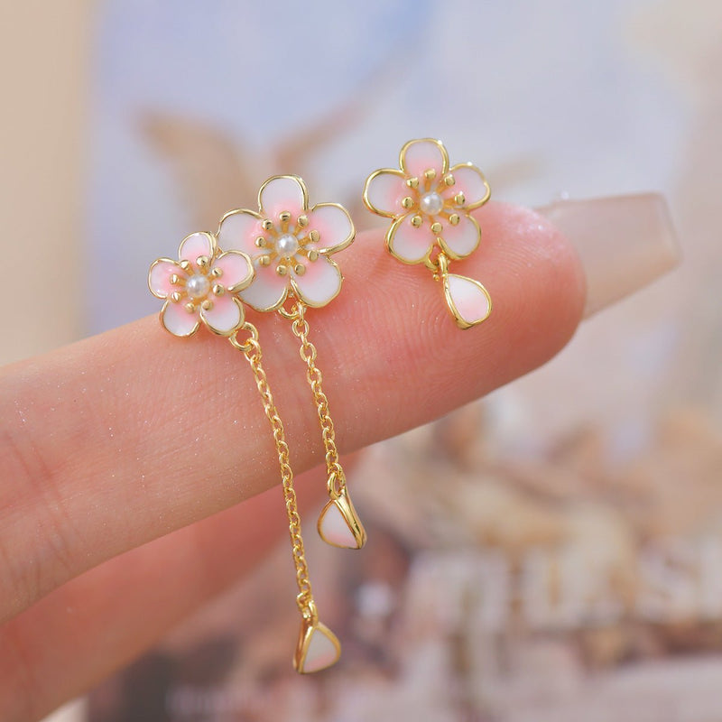Cherry Blossom Rain Earrings