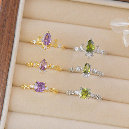 Chiara Amethyst Ring