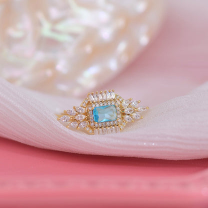 Arielle Azure Ring