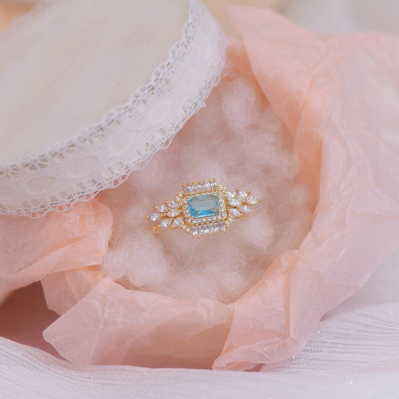 Arielle Azure Ring