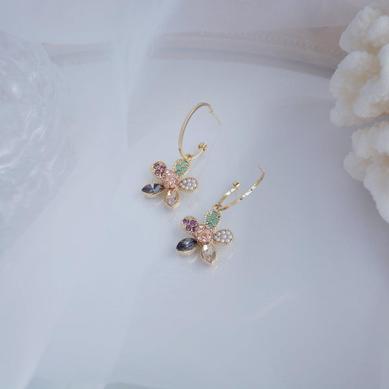 [] Flower Earrings