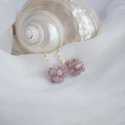 [] Grape Earrings