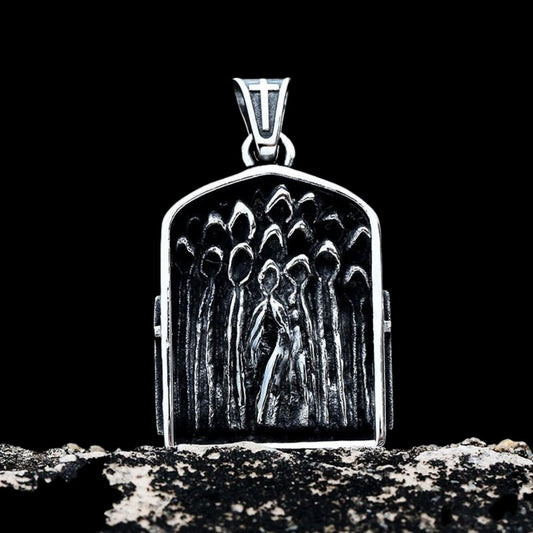 Cloaked Cult Cross Pendant