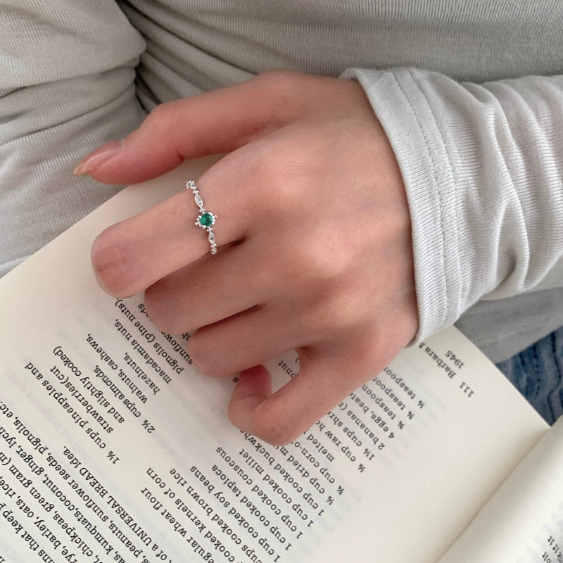 [sample ] Constance Emerald Ring