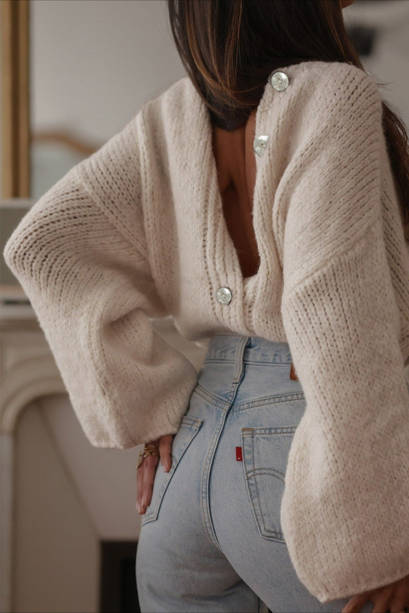 Sophisticated Cardigan with a Clean Classic Look