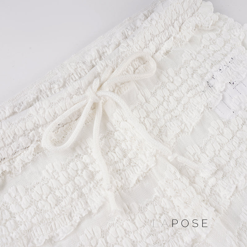 A Vintage Style Pants with Delicate Timeless Details