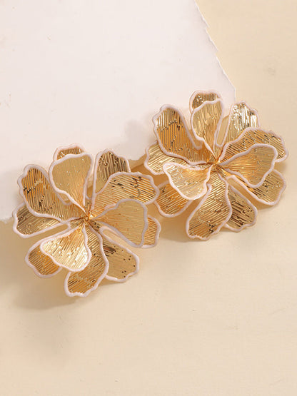 Flower Shape Earrings Accessories