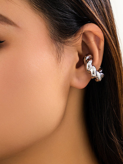 Geometric Color Ear Clip