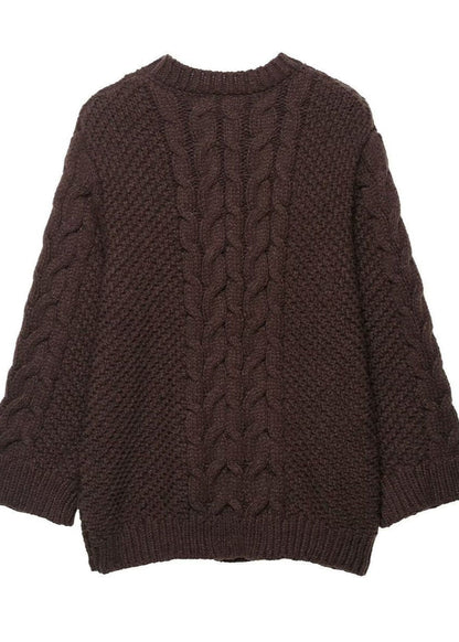 A Vintage Style Sweater with Delicate Timeless Details