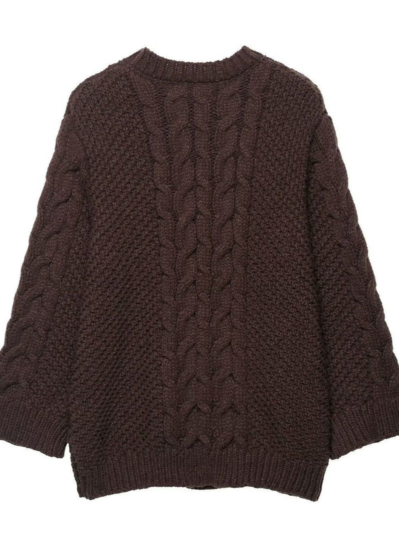 A Vintage Style Sweater with Delicate Timeless Details