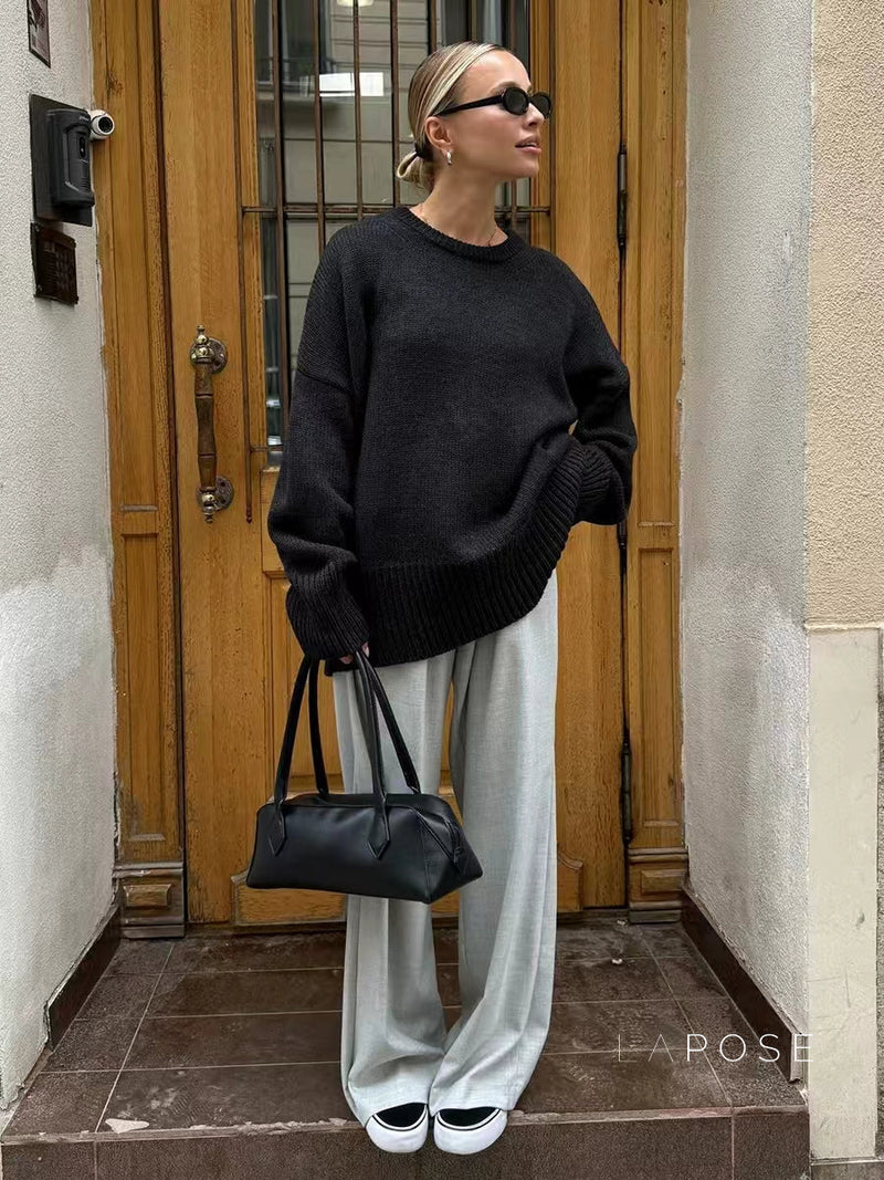 Beautifully Finished Sweater in a Timeless Design