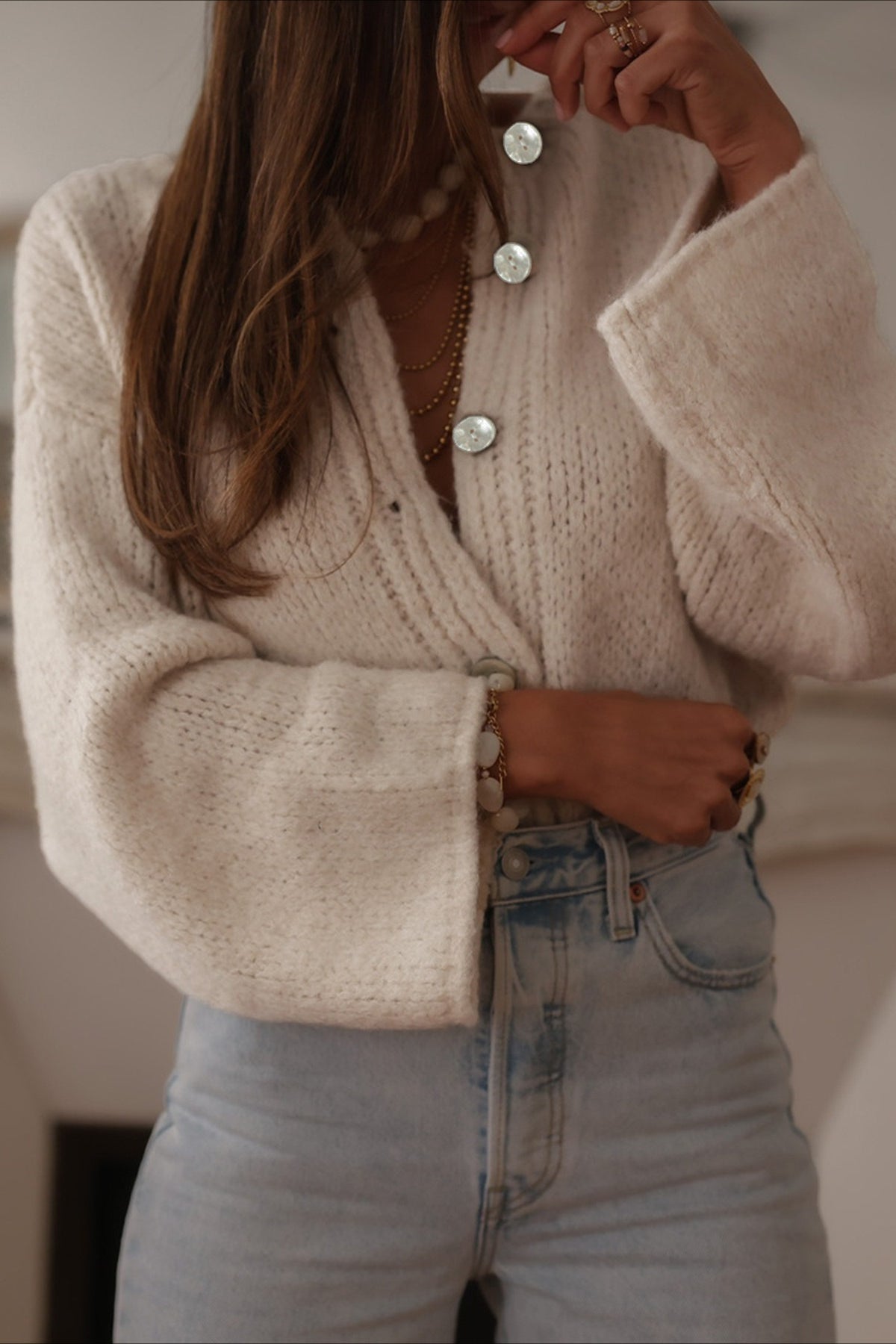 Sophisticated Cardigan with a Clean Classic Look