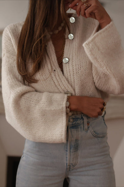 Sophisticated Cardigan with a Clean Classic Look