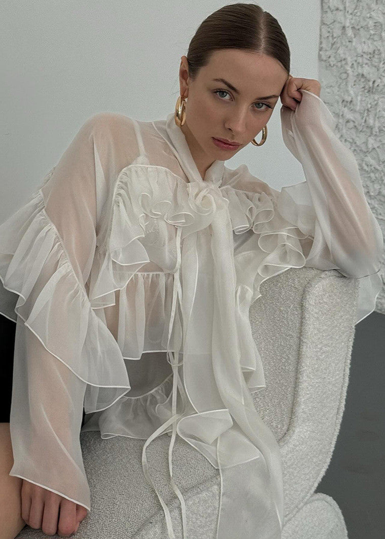 Beautifully Finished Blouse in a Timeless Design