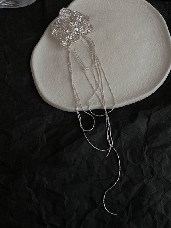 Original Stylish Color Tasseled Brooch