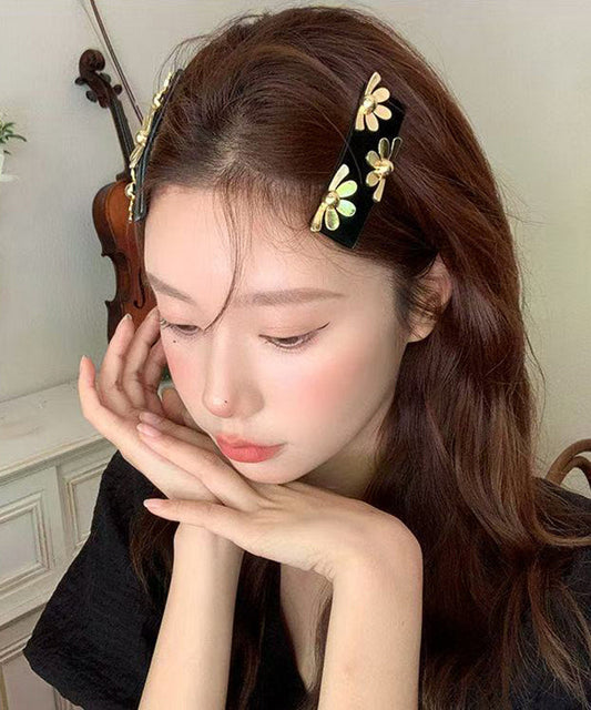 Chinese Style Black Metal Hairpin