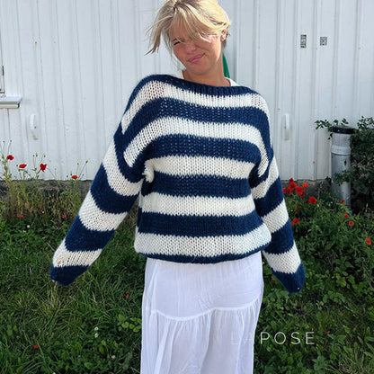Well Tailored Sweater with a Graceful Silhouette
