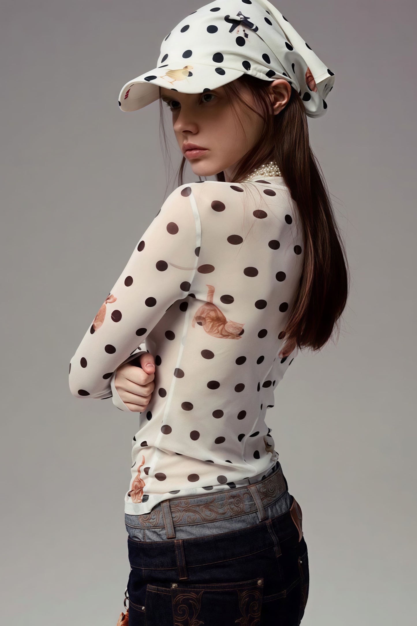 Well Tailored Blouse with a Graceful Silhouette