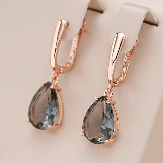 Drop Gold Earrings