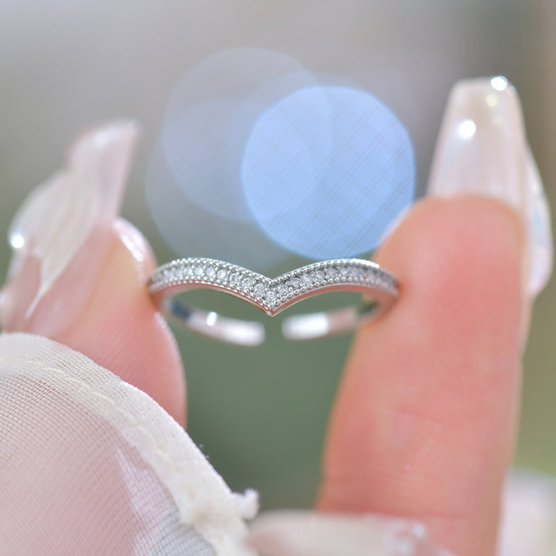 Diamond Tiara Ring Set