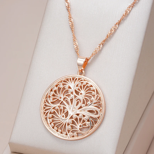 Rounded Hollow Necklace