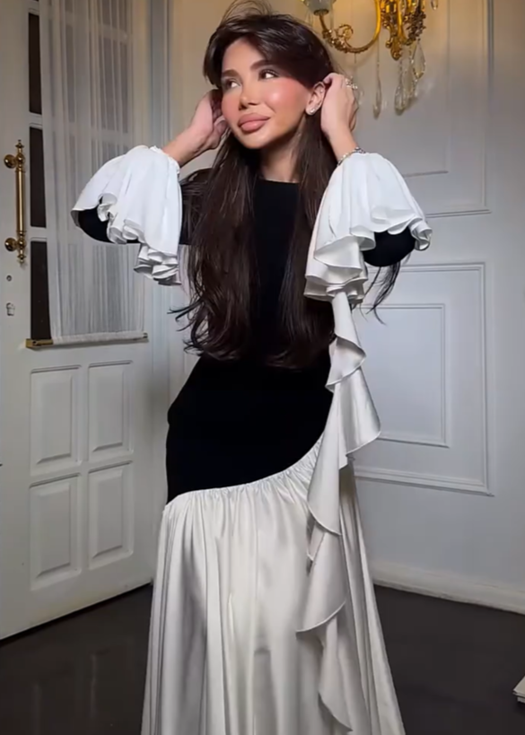 A Vintage Style Dress with Delicate Timeless Details