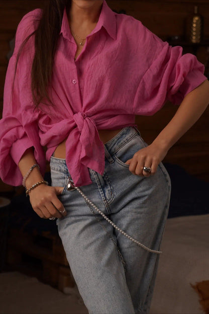 Well Tailored Blouse with a Graceful Silhouette