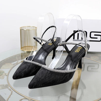 A Vintage Style Sandals with Delicate Timeless Details