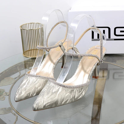 A Vintage Style Sandals with Delicate Timeless Details