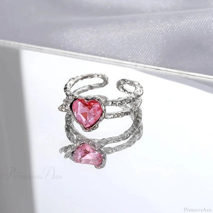 Dark Animal Butterfly Zircon Star Ring