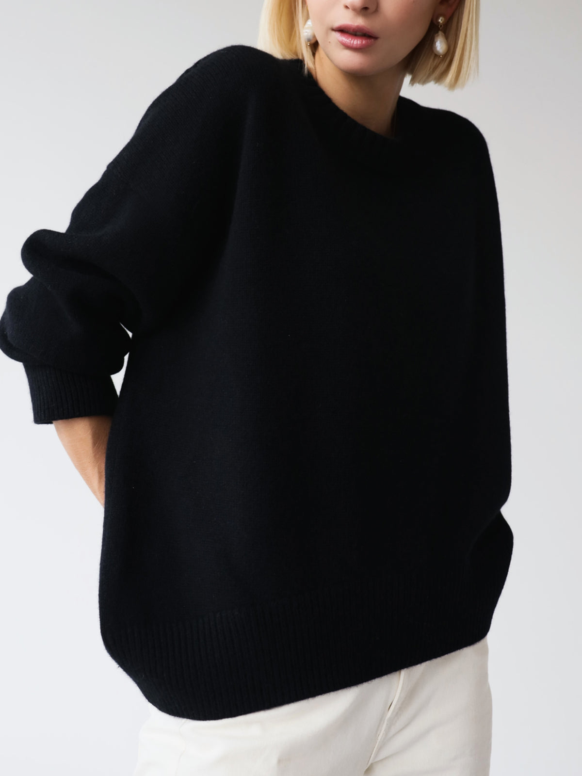 Classic Vintage Sweater with a Flattering Fit