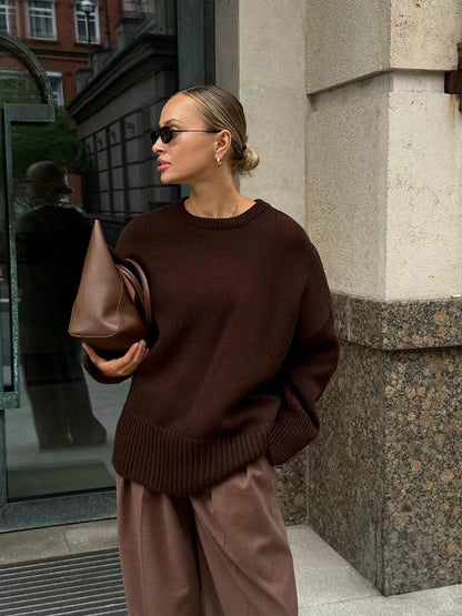 Beautifully Finished Sweater in a Timeless Design
