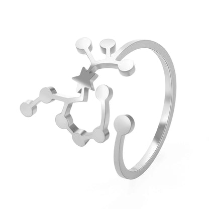 Zodiac Star Sign Rings