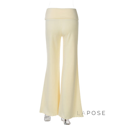 A Vintage Style Pants with Delicate Timeless Details