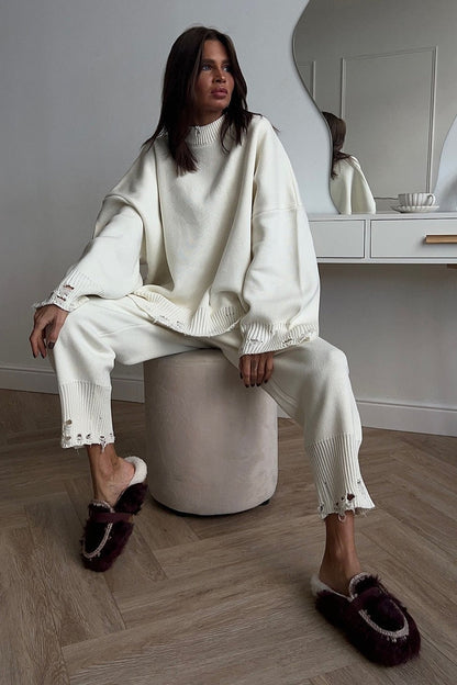 Beautifully Finished Sweater in a Timeless Design
