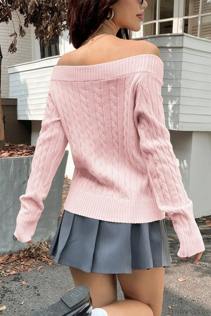 Gracefully Designed Sweater