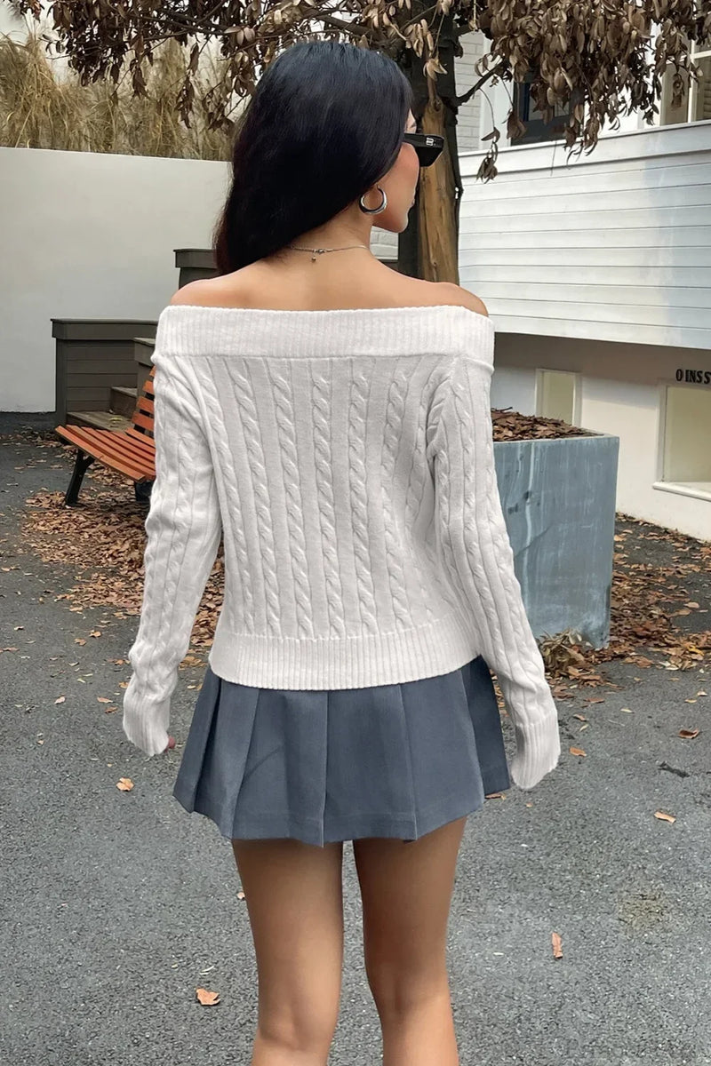 Gracefully Designed Sweater