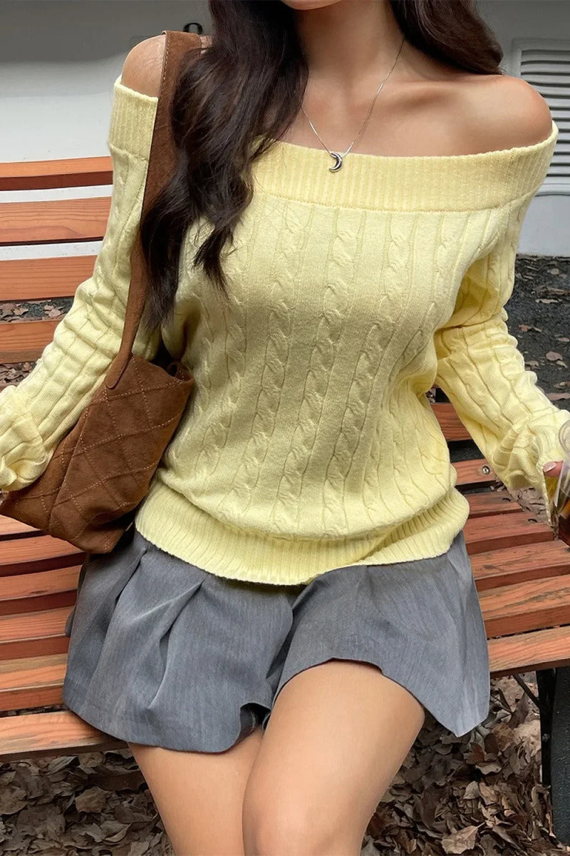 Gracefully Designed Sweater
