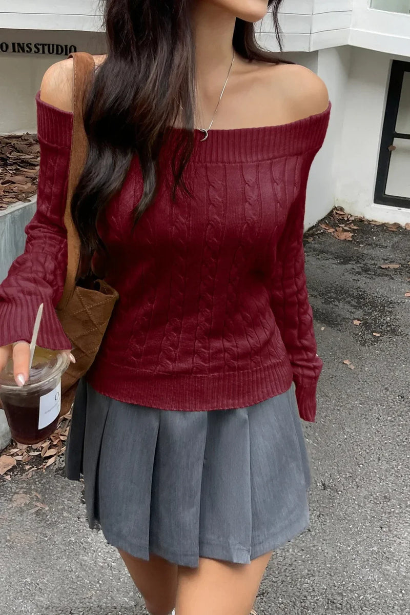 Gracefully Designed Sweater