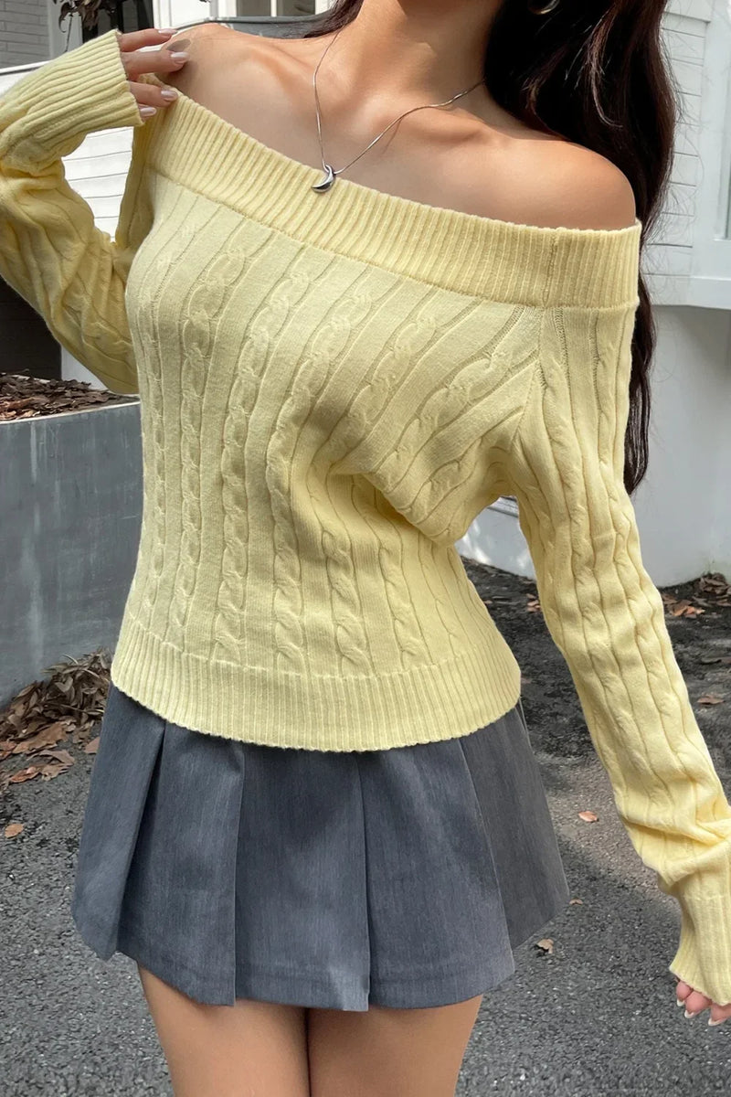 Gracefully Designed Sweater
