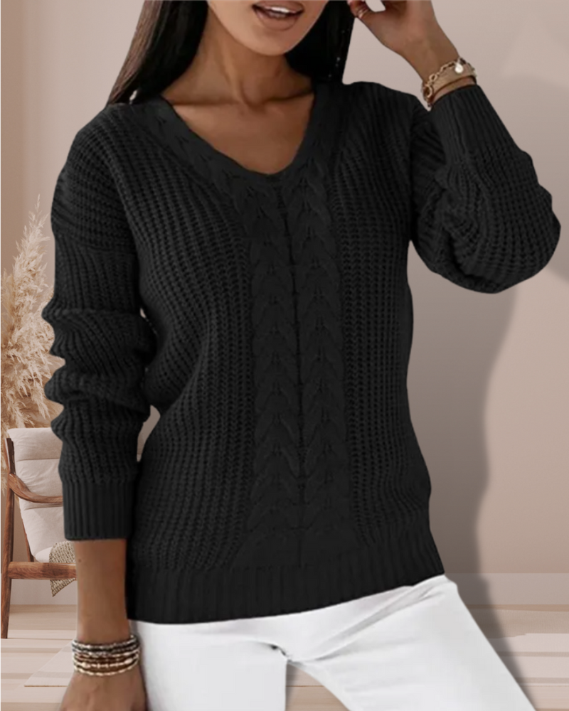 Gracefully Designed Sweater
