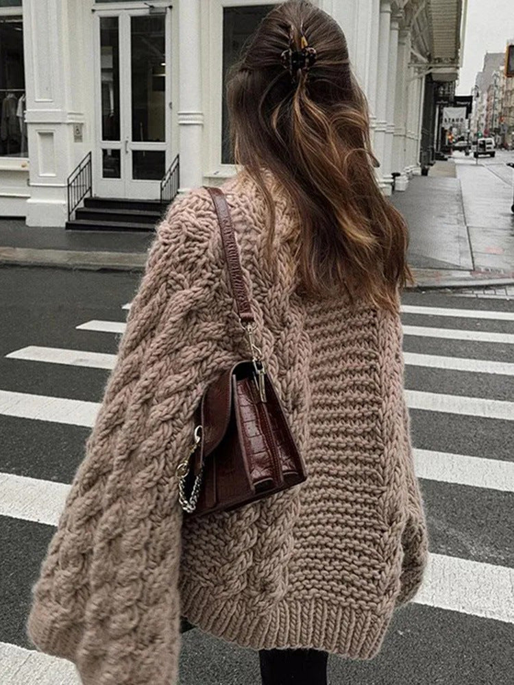 A Vintage Style Sweater with Delicate Timeless Details