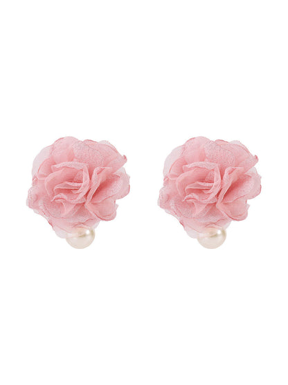 Flower Shape Earrings Accessories