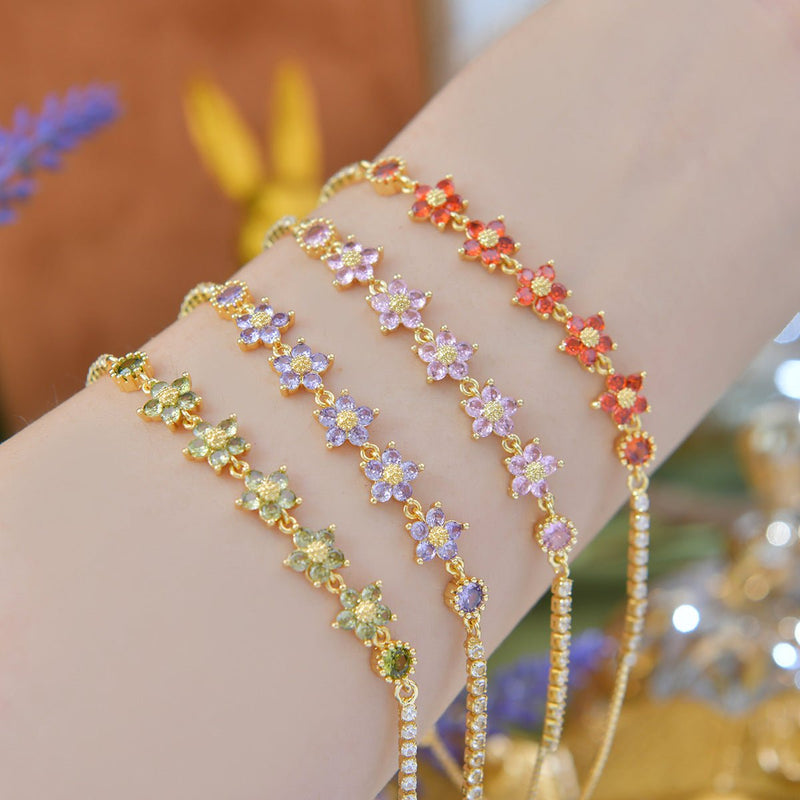 Elaria Bracelet in Purple